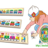 bộ 3 xe lửa tinka