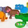 ghép hình động vật hoang dã