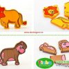 ghép hình động vật hoang dã