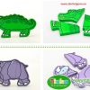 ghép hình động vật hoang dã