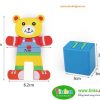 Hộp thả khối hình gấu
