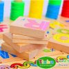 Bảng học chữ và số dạng Montessori