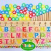 Bảng học chữ và số dạng Montessori