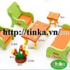 lắp ghép phòng ốc 3d