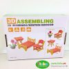 lắp ghép phòng ngủ 3d