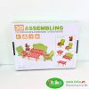 lắp ghép phòng ốc 3d