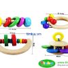 lục lạc gỗ treo nôi