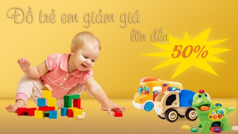 đồ trẻ em giảm giá